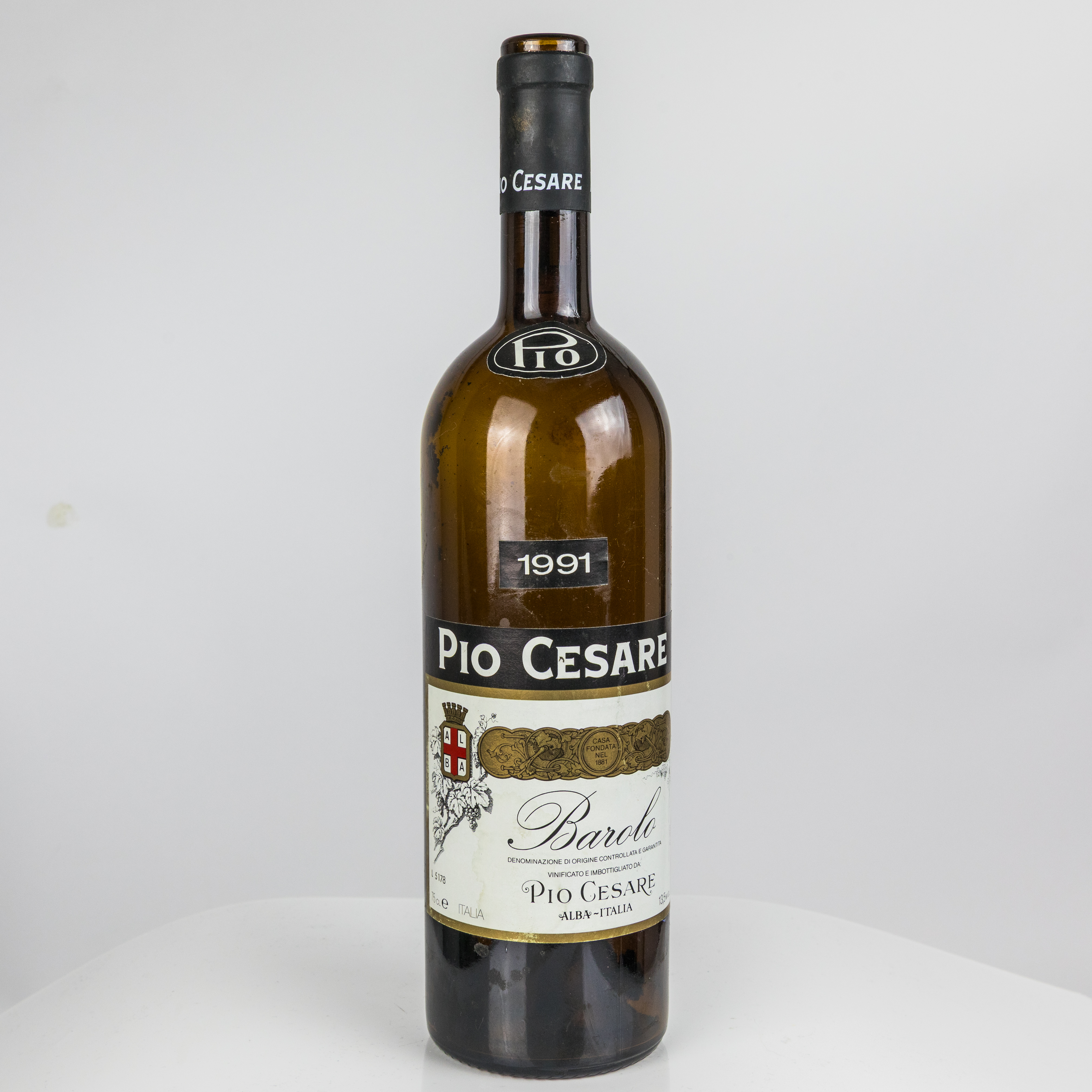 1991 Pio Cesare Barolo bottle