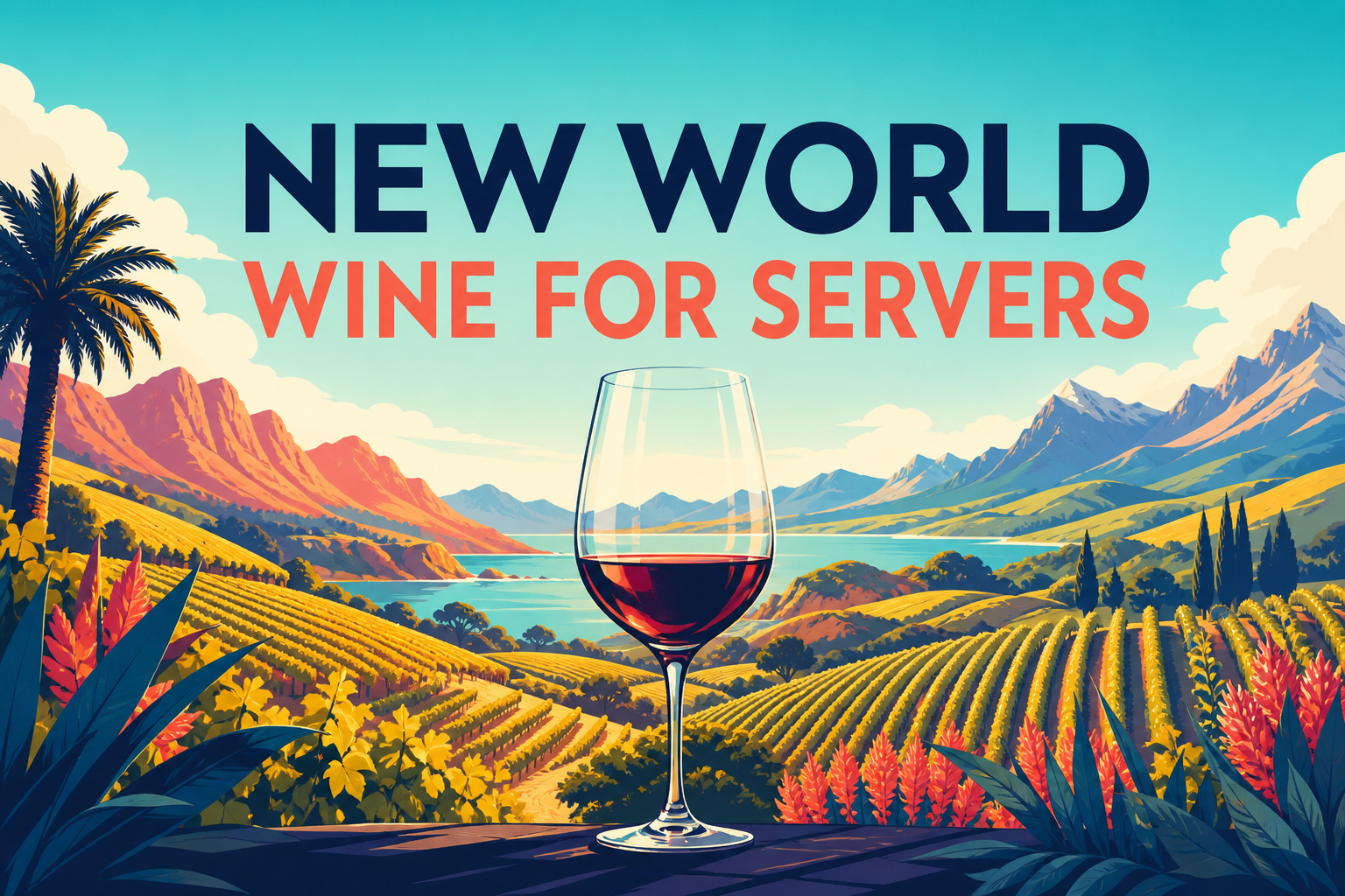 New World Wine for Servers cover